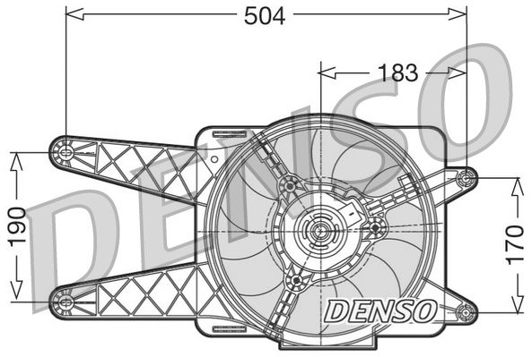 Ventilateur, refroidissement du moteur