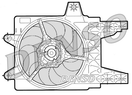Ventilateur, refroidissement du moteur