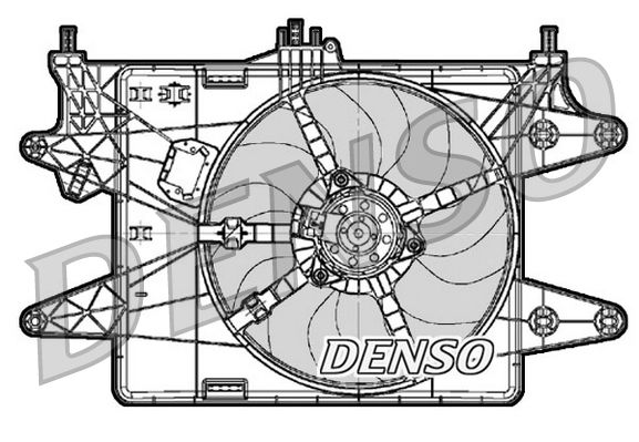 Ventilateur, refroidissement du moteur