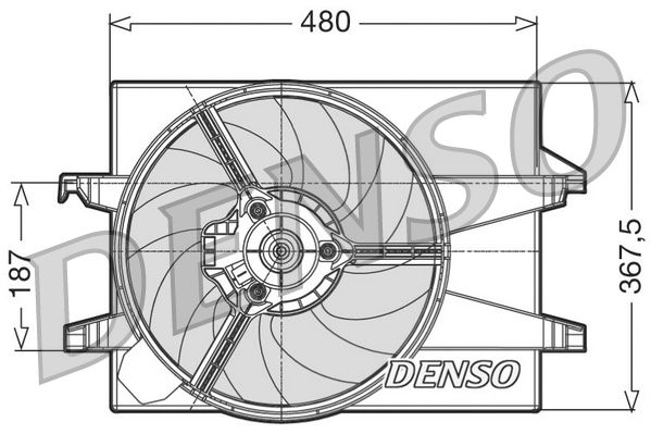 Ventilateur, refroidissement du moteur