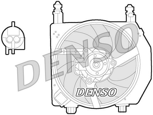 Ventilateur, refroidissement du moteur