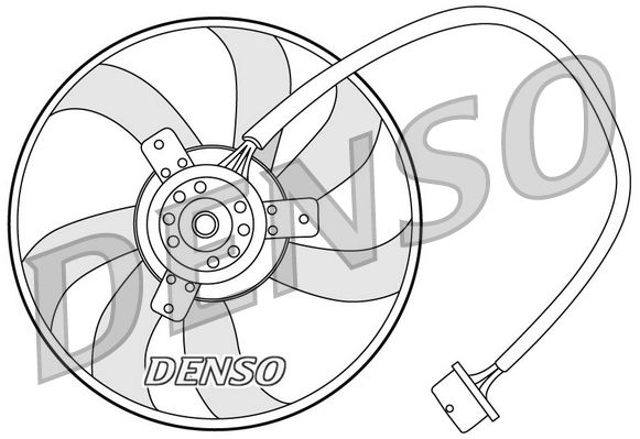 Ventilateur, refroidissement du moteur