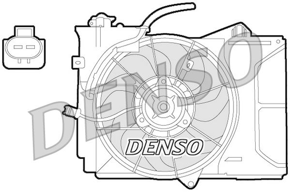Ventilateur, refroidissement du moteur