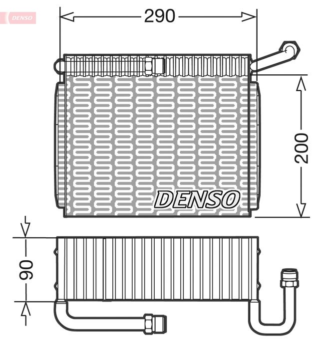 Évaporateur climatisation
