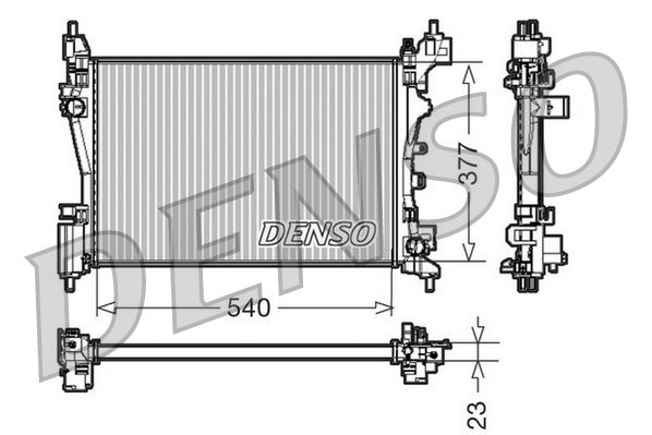 Radiateur, refroidissement du moteur