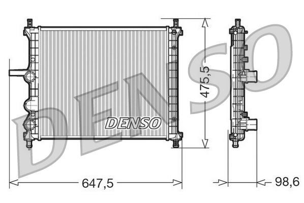 Radiateur, refroidissement du moteur