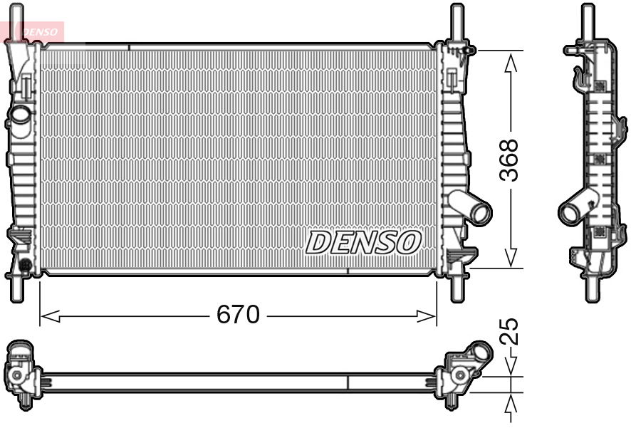 Radiateur, refroidissement du moteur