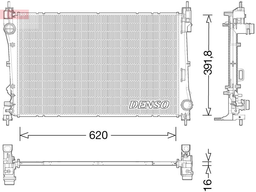 Radiateur, refroidissement du moteur