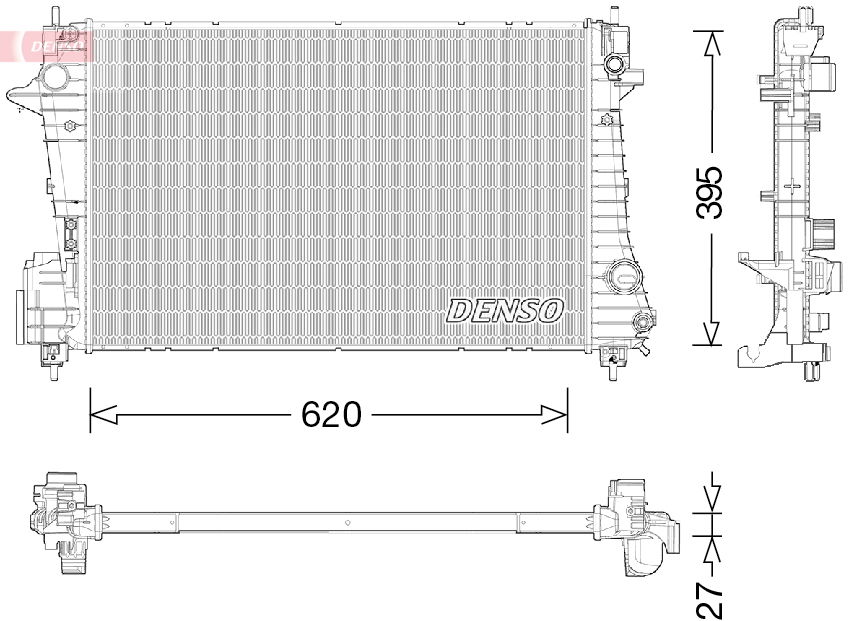 Radiateur, refroidissement du moteur