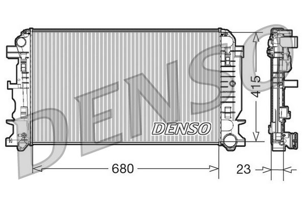 Radiateur, refroidissement du moteur