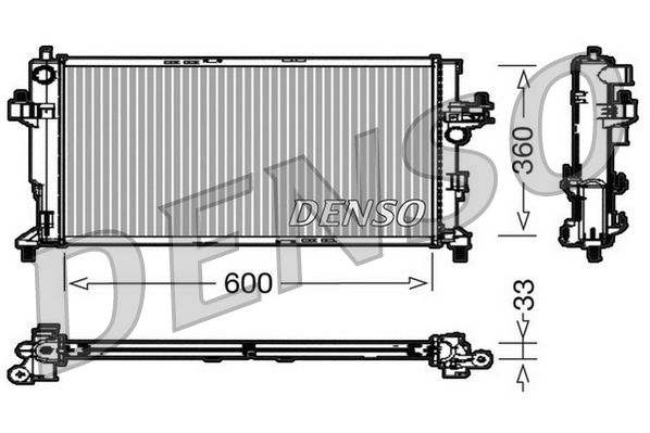 Radiateur, refroidissement du moteur