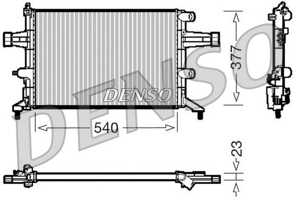 Radiateur, refroidissement du moteur