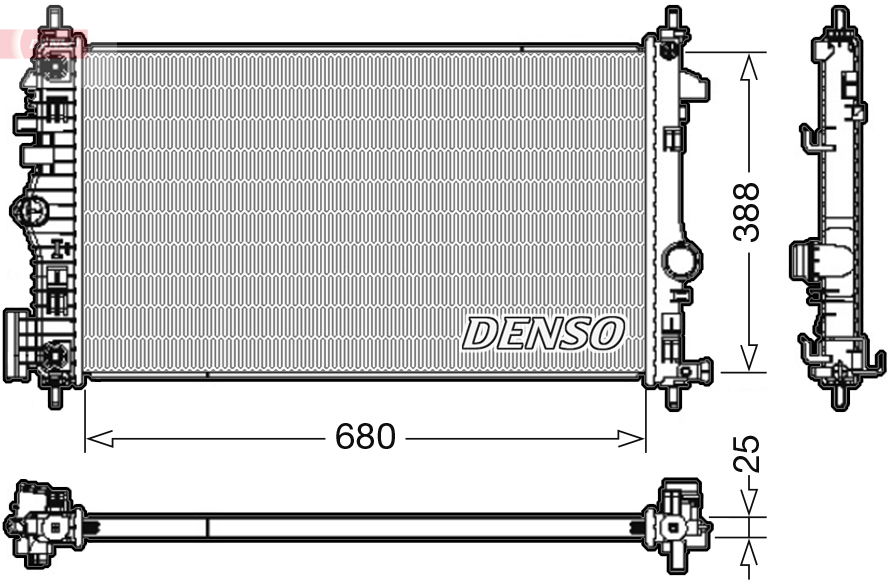 Radiateur, refroidissement du moteur