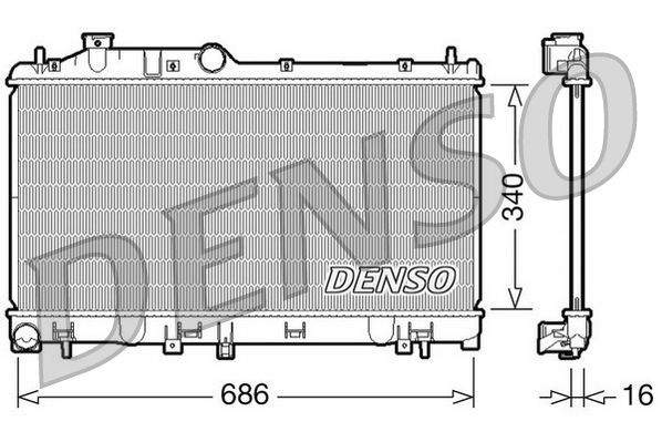 Radiateur, refroidissement du moteur