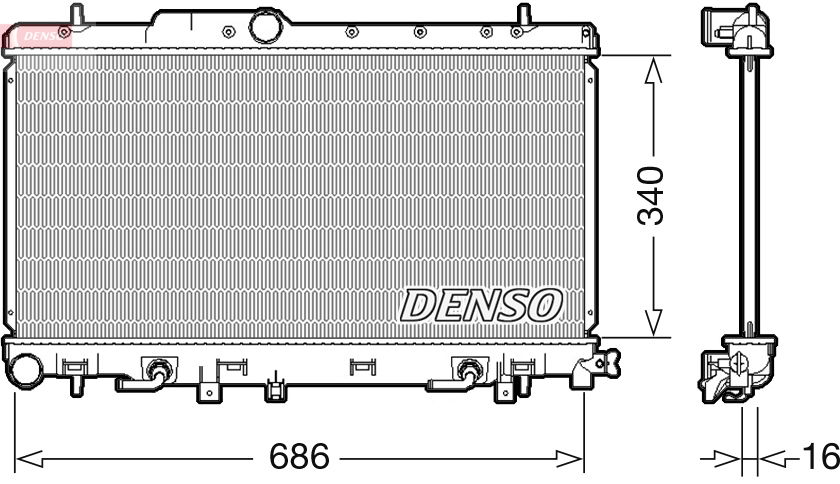 Radiateur, refroidissement du moteur