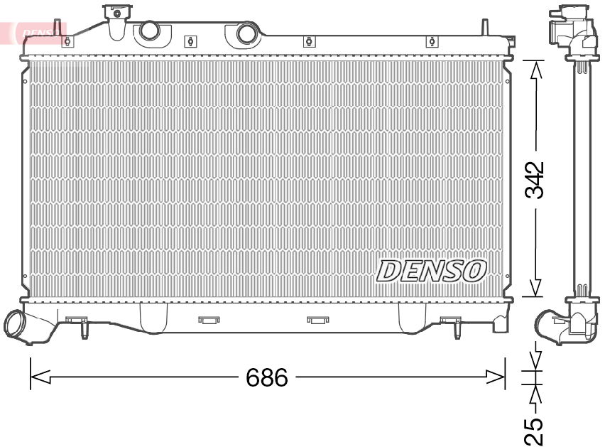 Radiateur, refroidissement du moteur