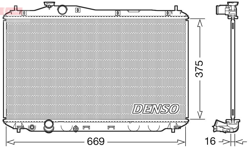 Radiateur, refroidissement du moteur