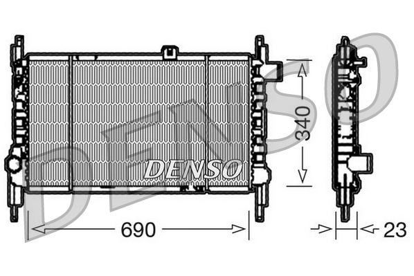 Radiateur, refroidissement du moteur