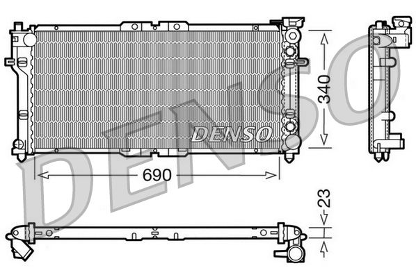 Radiateur, refroidissement du moteur