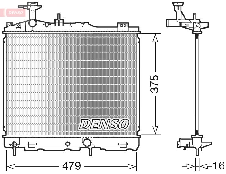 Radiateur, refroidissement du moteur