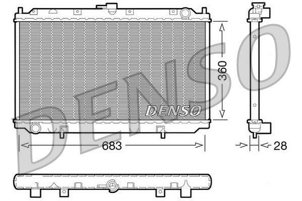 Radiateur, refroidissement du moteur