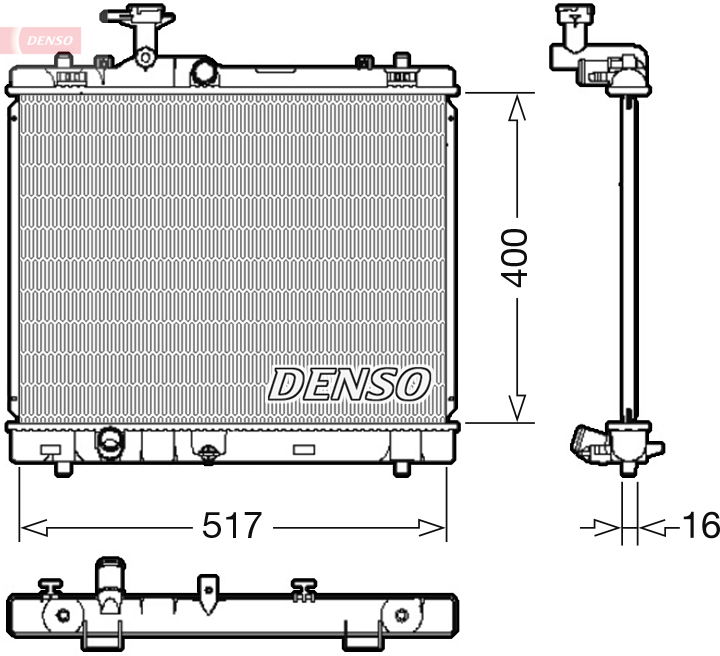Radiateur, refroidissement du moteur