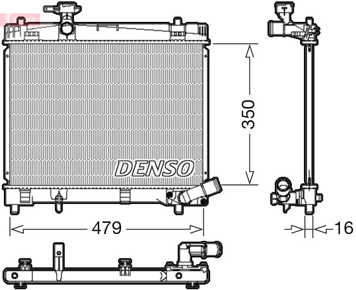 Radiateur, refroidissement du moteur