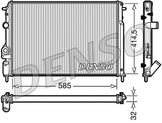 Radiateur, refroidissement du moteur