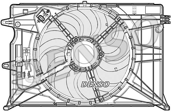 Ventilateur, refroidissement du moteur