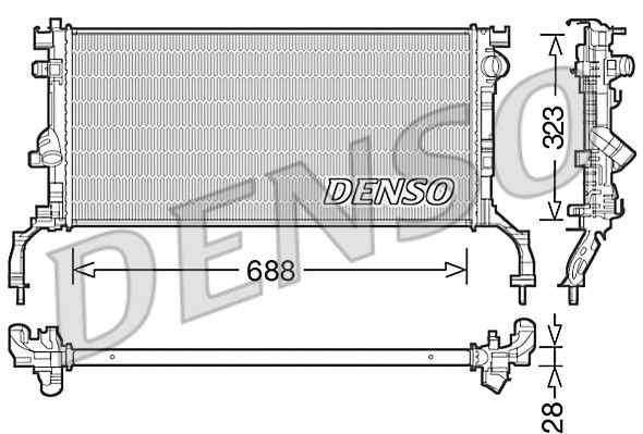 Radiateur, refroidissement du moteur