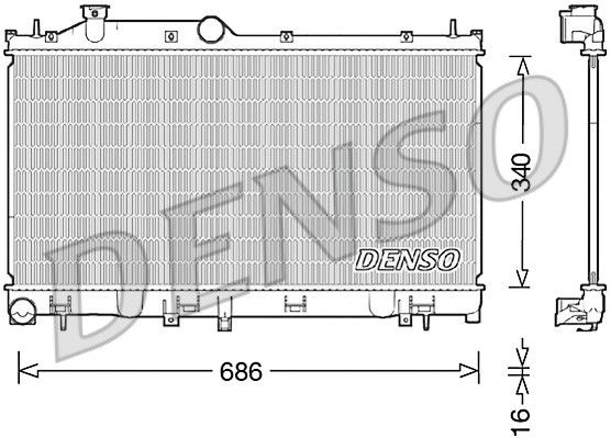 Radiateur, refroidissement du moteur