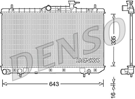 Radiateur, refroidissement du moteur