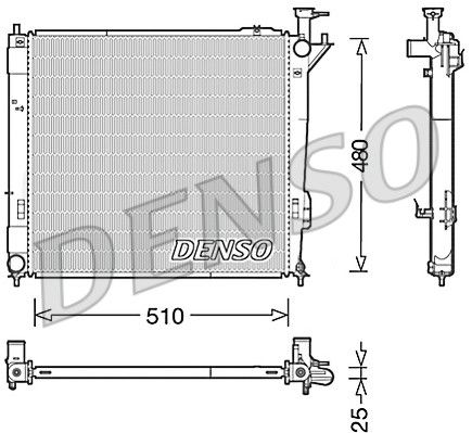 Radiateur, refroidissement du moteur