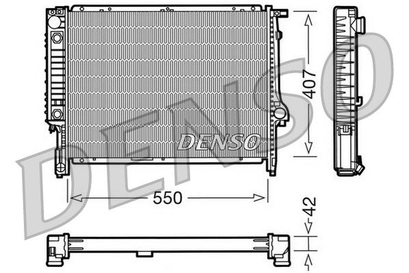 Radiateur, refroidissement du moteur