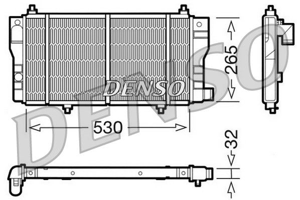 Radiateur, refroidissement du moteur