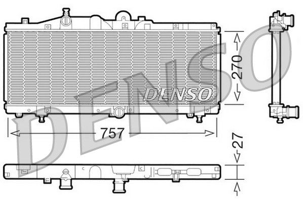 Radiateur, refroidissement du moteur