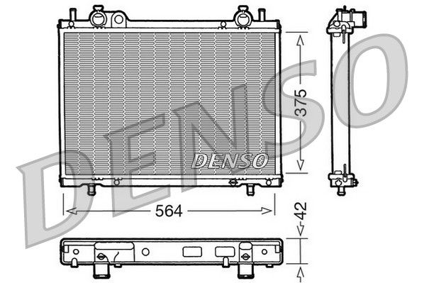 Radiateur, refroidissement du moteur