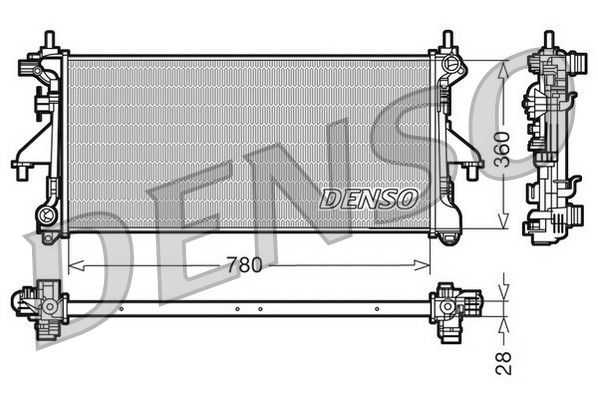 Radiateur, refroidissement du moteur