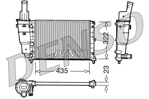 Radiateur, refroidissement du moteur