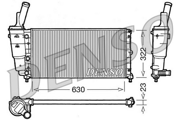Radiateur, refroidissement du moteur