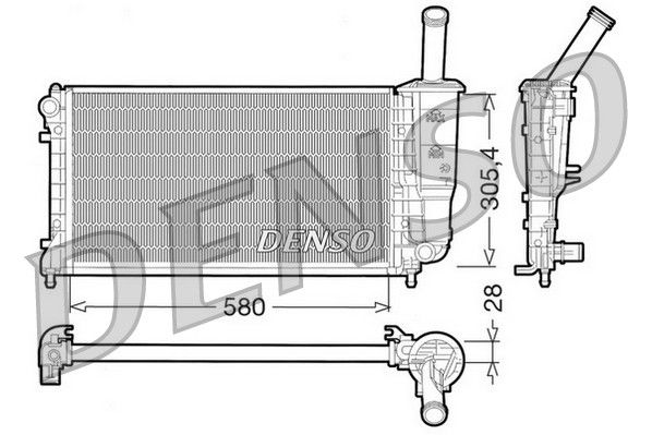 Radiateur, refroidissement du moteur