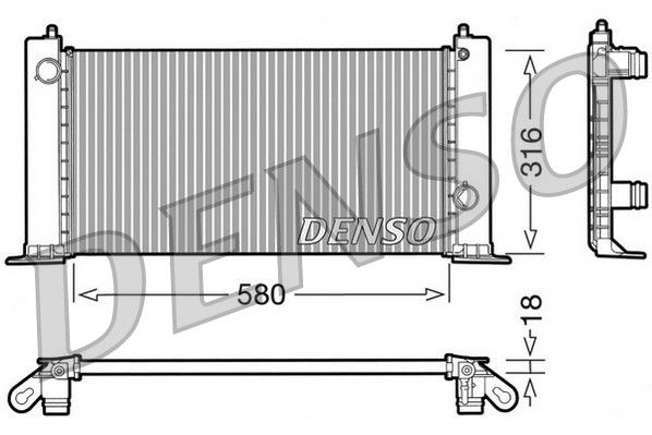 Radiateur, refroidissement du moteur