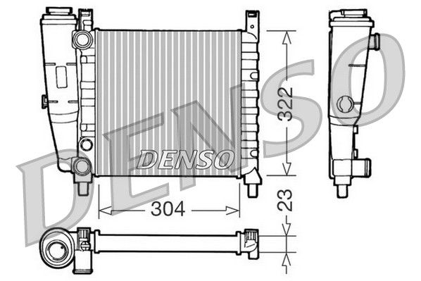 Radiateur, refroidissement du moteur
