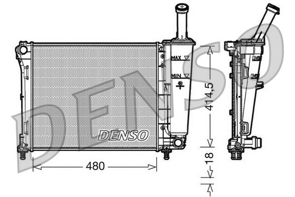 Radiateur, refroidissement du moteur