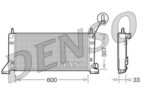 Radiateur, refroidissement du moteur