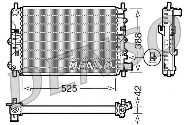 Radiateur, refroidissement du moteur