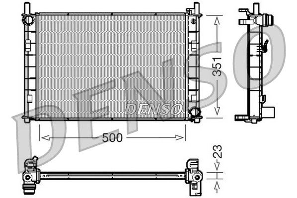 Radiateur, refroidissement du moteur