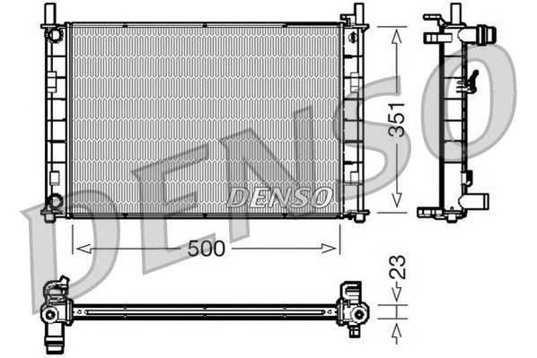 Radiateur, refroidissement du moteur