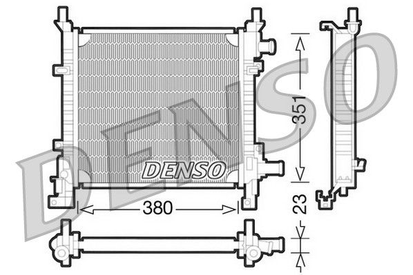 Radiateur, refroidissement du moteur