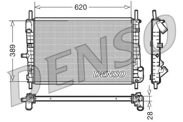 Radiateur, refroidissement du moteur